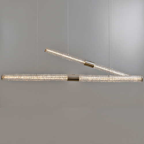 thin bright pendant light