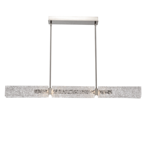 thin three-part glass light