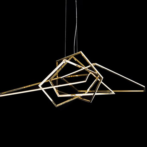 thin, bright pendant lights