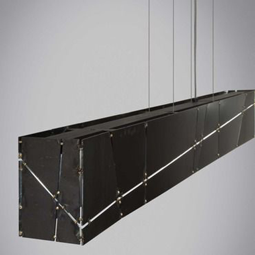 thick solid pendant light