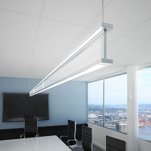 long, white, linear bulb