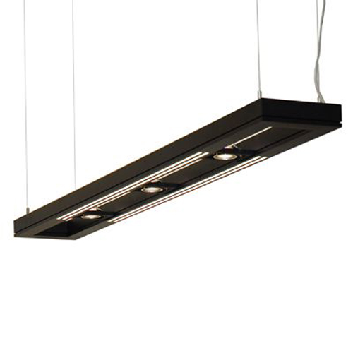 three-point linear pendant lights