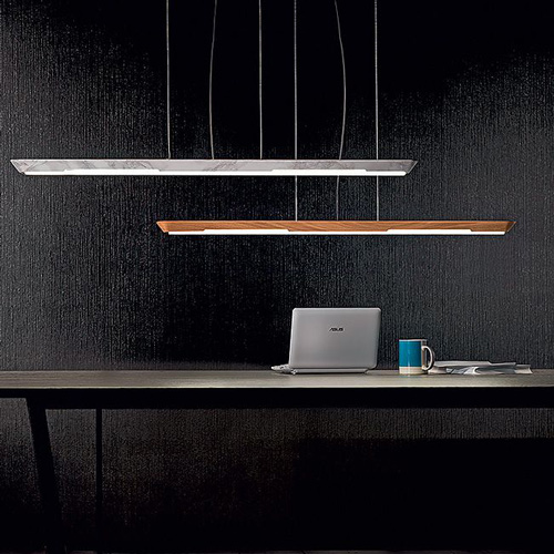 two-part multicolored pendant lights